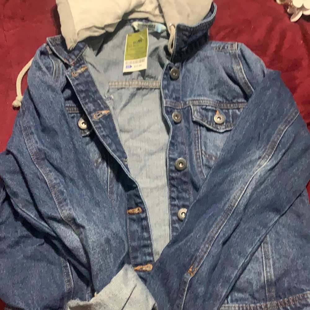 Hooded Jean Jacket